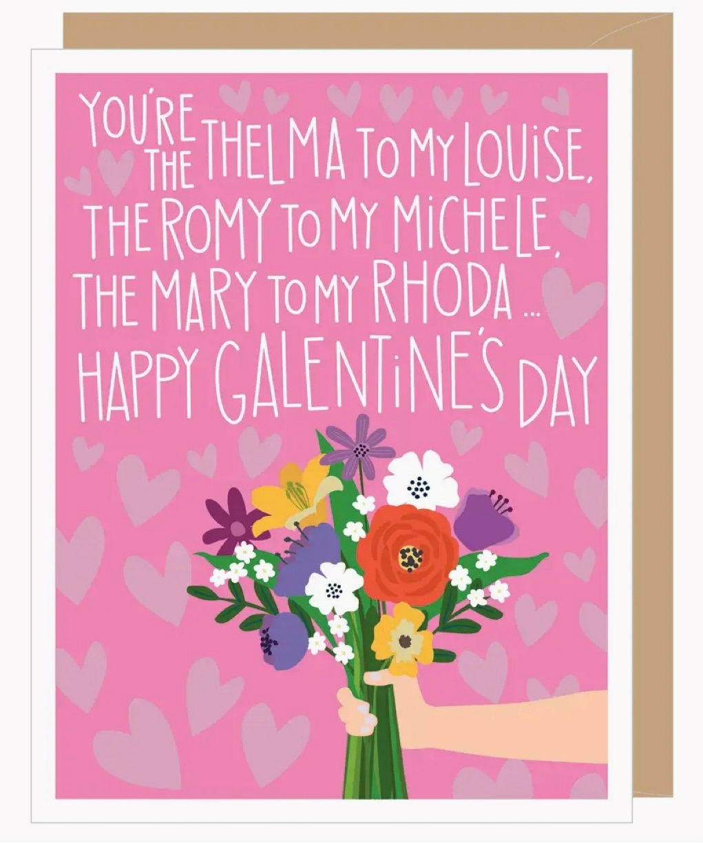 Galentine’s Day card