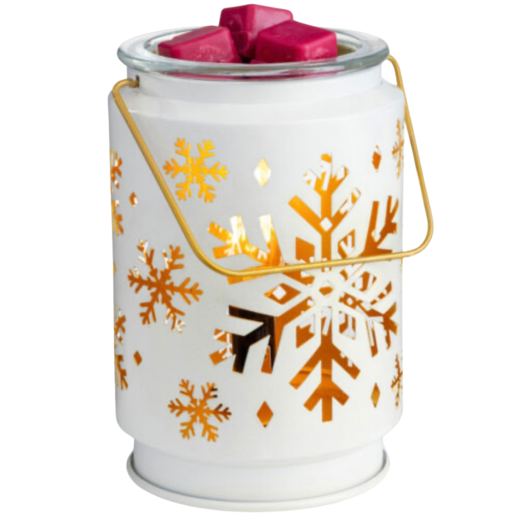 Snowflake tin wax melter