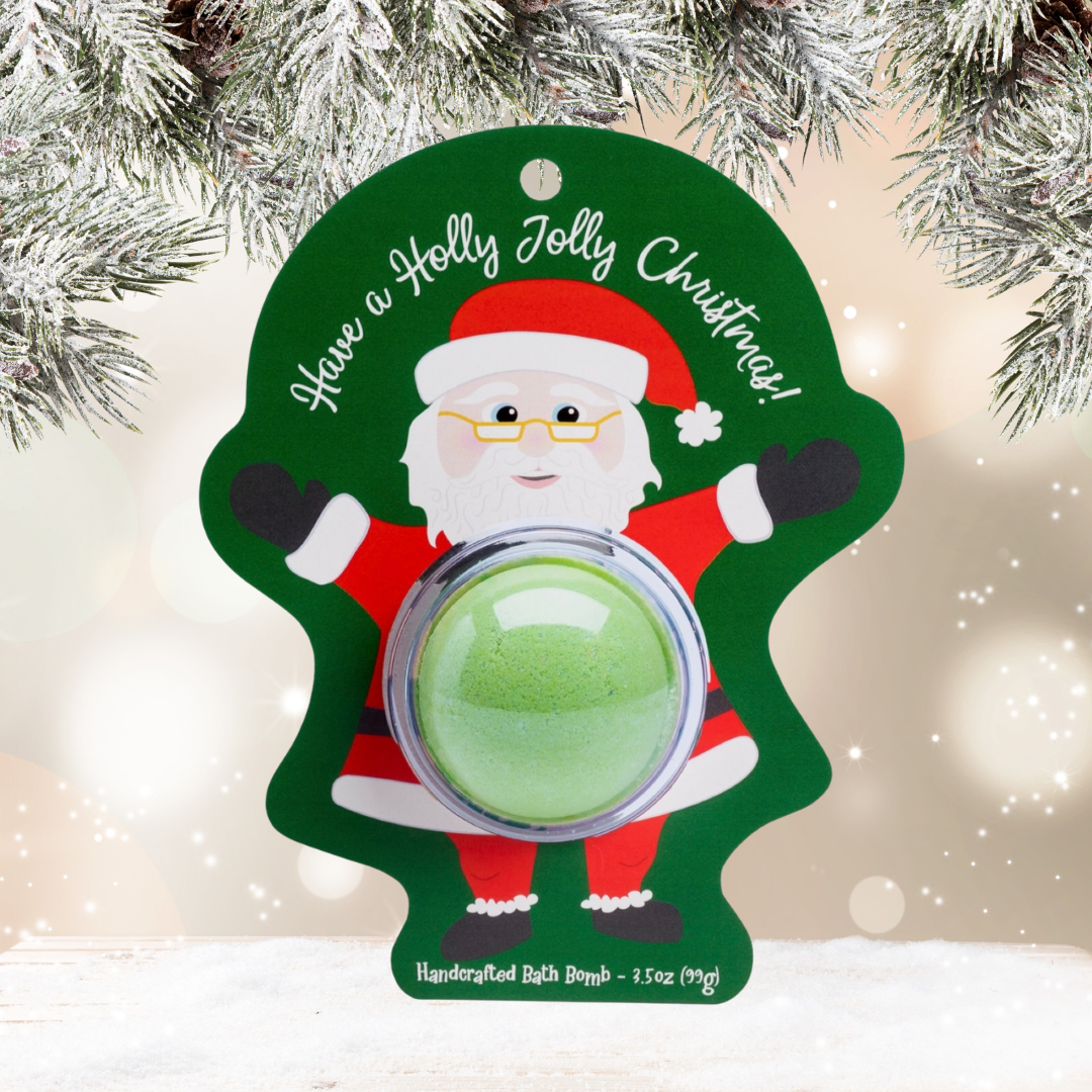  Santa bath bomb ornament